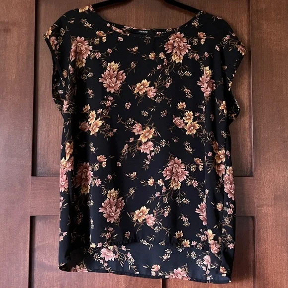 Forever 21 Tops Forever Floral Blouse Poshmark
